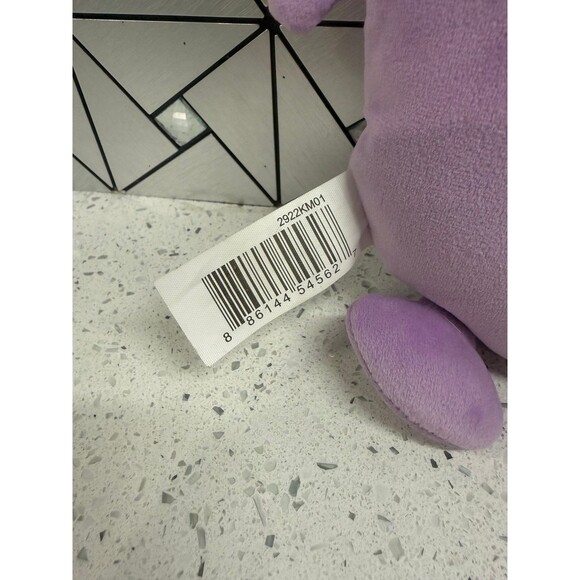 Little Miss Memes Naughty Purple 7" Soft Plush Toy Happy Face Gift Kids CUTE - Picture 8 of 9